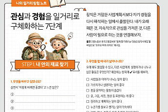 ‘내게 맞는 일자리 찾기’ 일자리 탐험 노트