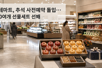 롯데마트, 추석 사전예약 돌입…900여개 선물세트 선봬