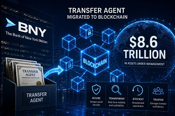 [넥스블록]BNY, 8조6000억 달러 규모 자산 블록체인으로 이전∙∙∙자산의 온체인화 실현