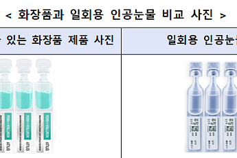 인공눈물인 줄 알고 눈에 '쏙'…소비자원 