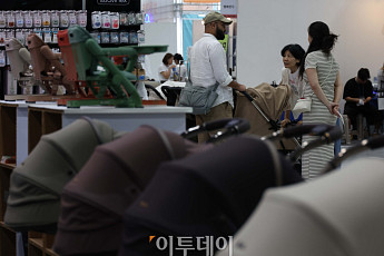 출산율 반등세 속 임신출산·유아교육박람회 '북적' [포토]
