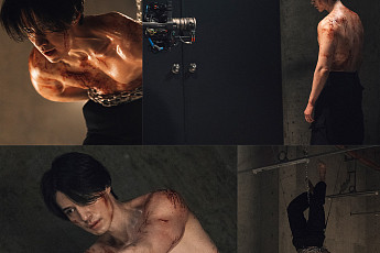'킬러들의 쇼핑몰2' 이동욱, 피범벅 맨몸 액션 비하인드 공개