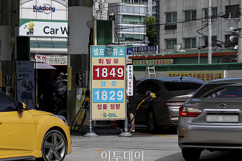 휘발유·경유 가격 동반 하락…전국 평균 1800원대