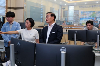 이재각 진도군수...군민안전 최일선 역할 나서
