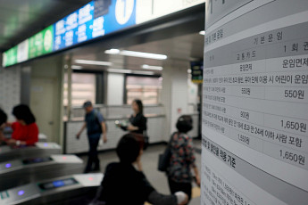1호선 용산역 상행선, 전장연 시위로 열차 무정차 운행