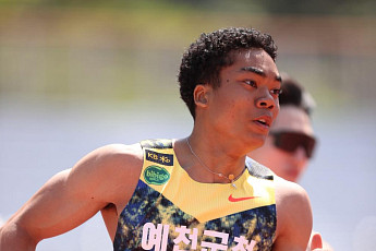 ‘육상 기대주’ 조엘진, 100ｍ 한국기록 눈앞⋯비공인 10초07