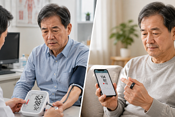 혈압 24시간 체크 해결! 건협 17개 지부에 ‘반지형 측정기’ 도입