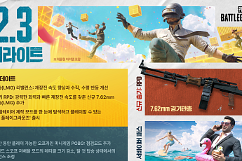 펍지 미니게임 시작…배틀그라운드 42.3 업데이트
