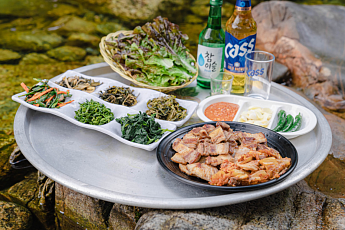 '2TV 생생정보' 오늘방송맛집- 밥 됩니까, 흑돼지 산채 정식 맛집 '달○○○○'