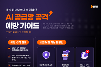 빗썸, 8월 정보보호 캠페인…AI 공급망 공격 주의 당부