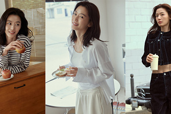 전지현의 가을은 이렇게…탑텐, , 플란넬·데님·메리노 울 선봬