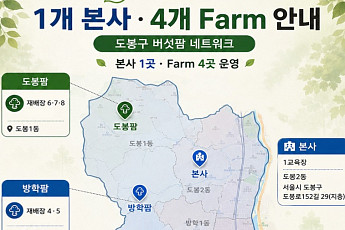도봉구 주민 손으로 키우는 버섯…‘자연사랑팜’ 18일 개소