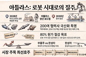 “완성차 주춤할 때 부품株 뛴다”⋯현대차 아틀라스가 쏘아올린 로봇 수혜주