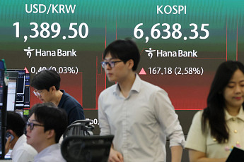 코스피, 전일 급락 딛고 3%대 반등…SK하이닉스 8%대 급등