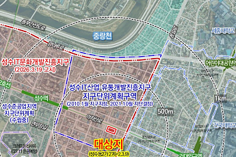성수동에 IT·문화콘텐츠 업무거점⋯길동엔 청년주택 76가구