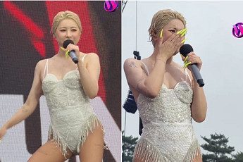 서인영, '워터밤' 눈물의 신고식⋯파격 의상으로 완벽 컴백