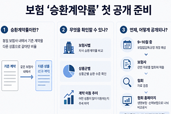'보험 갈아타기' 실태 첫 공개⋯하반기 승환계약률 비교공시 추진