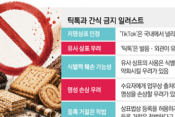 [단독] 과자류에 ‘틱톡’ 상표 못 쓴다…법원 “기존 이미지·명성 훼손 우려 있어”[이름값 무임승차]