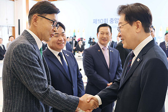 김철우 전남광주트별시 보성군수, '중앙지방협력회의' 첫 참석