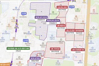 정비구역 지정 끝낸 명일동 재건축벨트⋯집값도 ‘꿈틀’