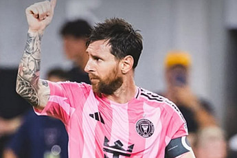 '축구의 신' 메시, 美서도 미쳤다⋯혼자 4골→MLS 득점 선두