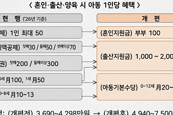 아동 1인당 최대 7500만원 지원⋯'3종 패키지' 신설 [2027예산]