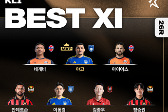 ‘멀티골’ 야고, K리그1 26라운드 MVP⋯울산은 베스트 팀