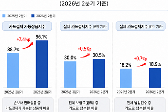결제 가능 상품 96% 열어뒀지만⋯손보사 장기보험 카드납 '17% 제자리'