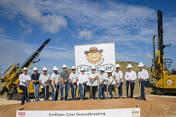 이우현 OCI홀딩스 회장, 美 태양광 ‘직접 운영’ 키운다…260MW 발전소 착공