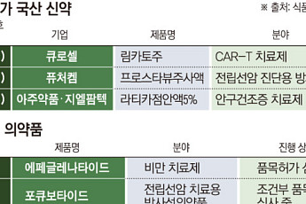 올해 국산 신약 3개째…한미·셀비온까지 ‘5개’ 채울까
