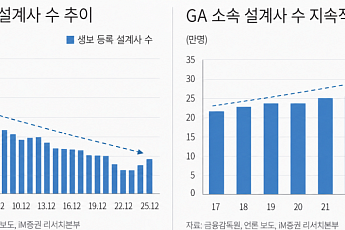 iM증권 “GA 판매수수료 규제, 단기 현금흐름엔 긍정적…대형사 경쟁력 강화”