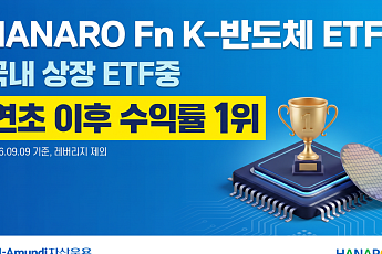 NH아문디운용, K-반도체 ETF 국내 상장 ETF 수익률 1위