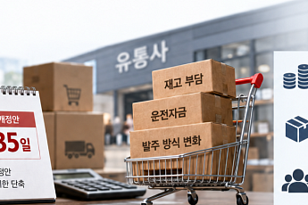 정산주기 60일→35일⋯직매입 유통사 자금·발주 부담에 ‘긴장’