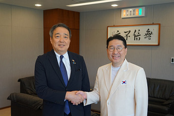 이상현 아시안게임 선수단장, 주한일본대사 예방…“선수 안전 협조”