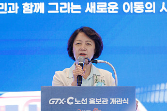 GTX-C, 착공기념식 964일만에 실착공…추미애 “30분 교통 혁신”