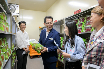 손훈모 순천시장 그린바이오산업 현장 점검