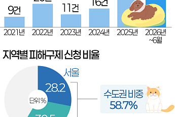 반려동물 늘자 동물병원 관련 피해도 '쑥'…4년 사이 3배 급증 [데이터클립]