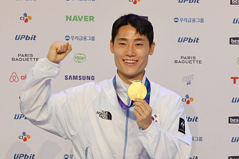 ‘초대 금메달’ 이준석 효과⋯대한체육회, 테크볼 진천선수촌 훈련 지원 추진 [아시안게임]