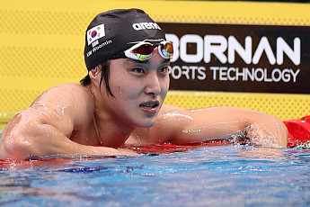 김우민 어깨 파열⋯자유형 200m 포기·잔여 경기 불투명 [아시안게임]