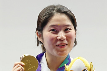 추가은, 공기권총 아시아新 금메달⋯한국 사격 첫 금 [아시안게임]