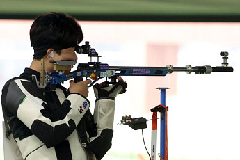 남자 사격, 50m 소총 3자세 단체전 동메달⋯정승우 결선 7위 [아시안게임]