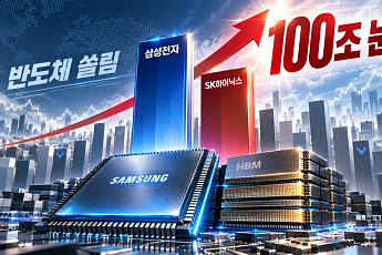 메모리 슈퍼마진에 삼성전자 100조 벽 넘나…상장사 실적도 반도체 쏠림