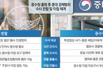 기업수사 주체 누구? 중첩·과열 등 초기 혼선 불가피 [중수청·공소청 시대①]