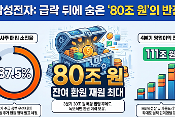 삼성전자 급락에도 든든…