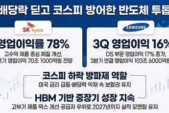 배당락 딛고 일어선 삼전·SK하닉…코스피 하락 방어