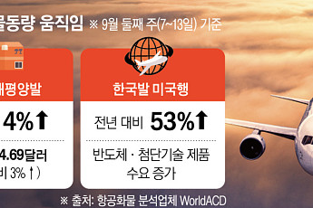중동 불안에 다시 뜨는 항공화물⋯4분기 성수기 앞두고 운임 ‘들썩’