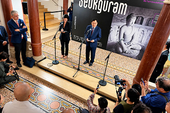 경주시, 파리서 ‘천년 신라’ 빛내다… 석굴암 특별전 프랑스 현지 개막