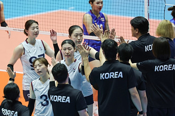 여자배구, 2027 월드컵 극적 합류⋯LA올림픽 불씨 살렸다