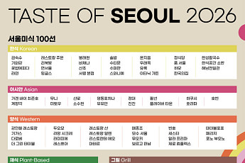 연휴에 가볼 만한 공식 맛집…'2026 서울미식 100선' 신규 선정 25곳은 어디?