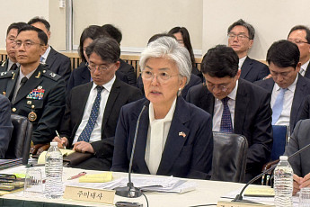 강경화 “한미 정보협력, 가장 어려운 현안…美 기대만큼 해소 안돼”